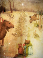 Christmas Image in woods