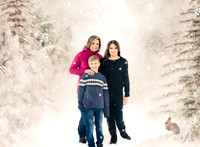 K and kiddos snow compositey